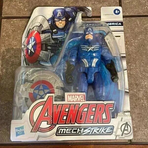 Marvel Avengers Captain America Figurine & Shield NIB Hasbro